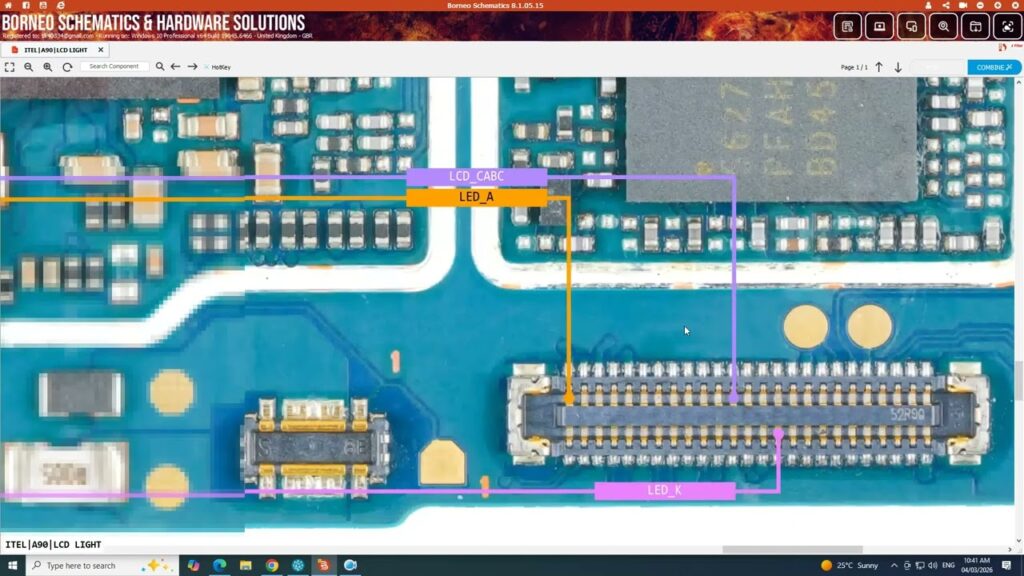 itel a90 LCD Light Solution | itel a90 Display Light Ways & Section Repair Guide
