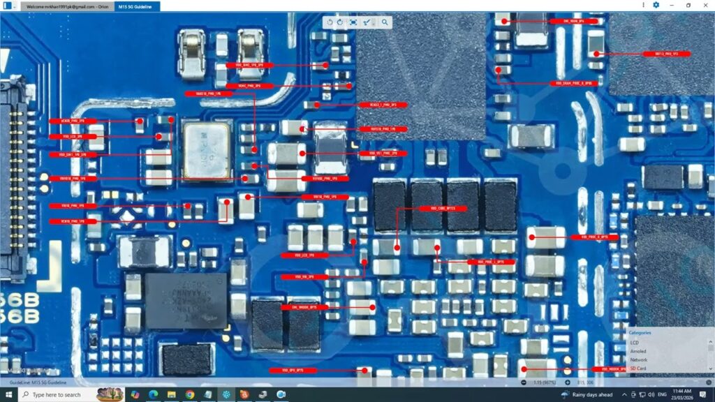 Samsung M15 5G Dead Solution | Input Output Voltage Repair Fix