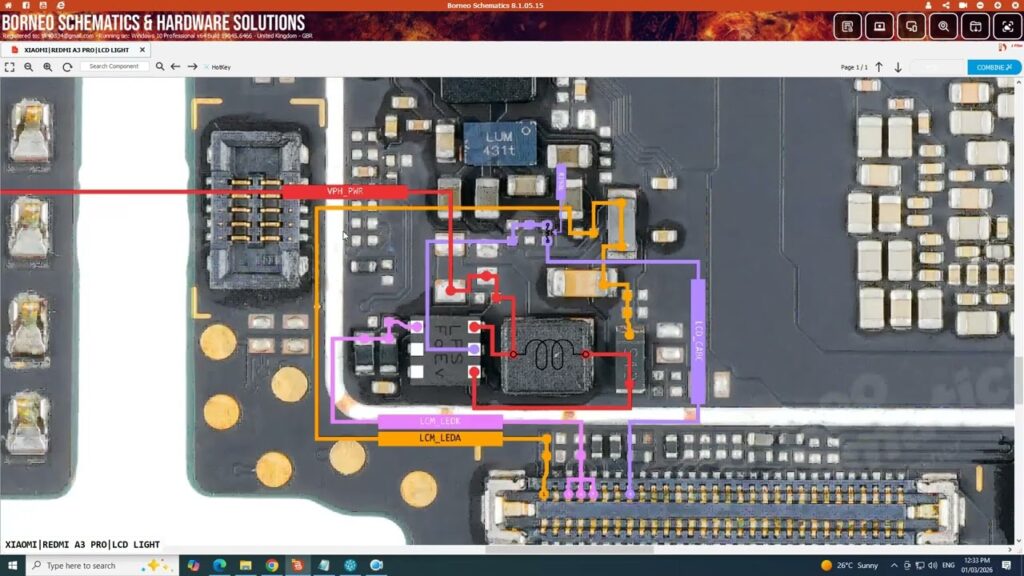 Xiaomi Redmi A3 Pro LCD Light Solution | Display Backlight Problem Fix