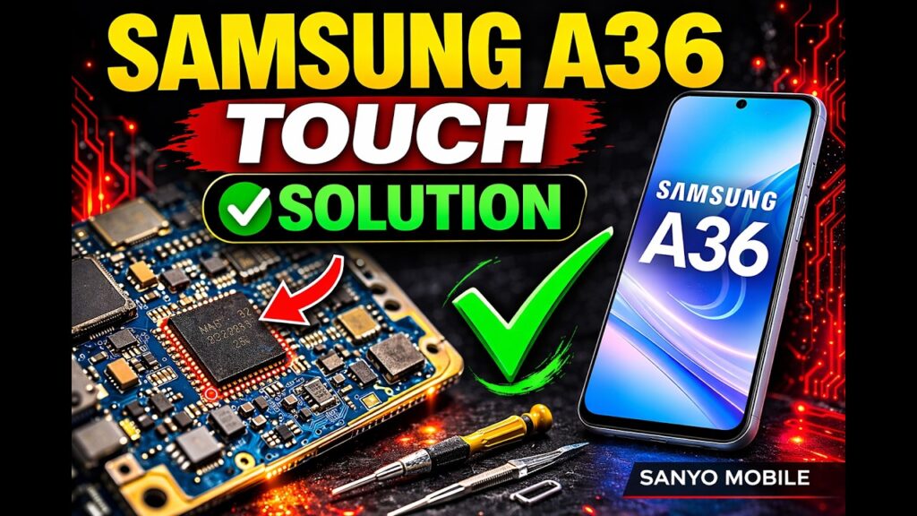 Samsung A36 Touch Screen Not Working — Complete Solution 2025