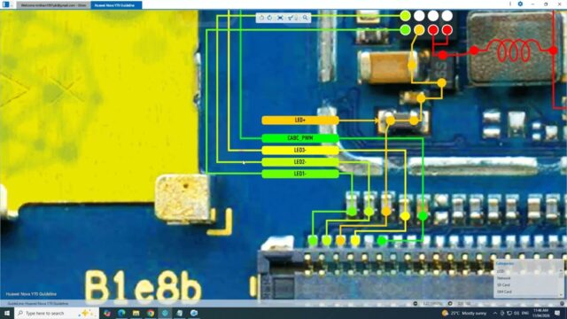 Huawei Nova Y70 LCD Light Solution | Display Backlight Ways & IC Repair 100% Works