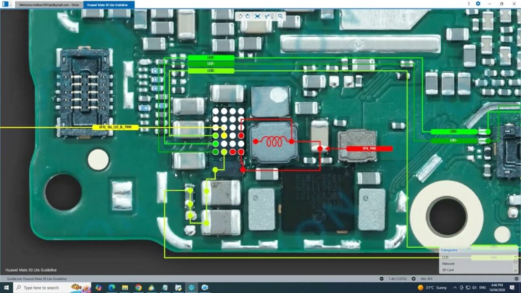 Huawei Mate 30 Lite LCD Light Solution | Display Backlight Repair & Ways