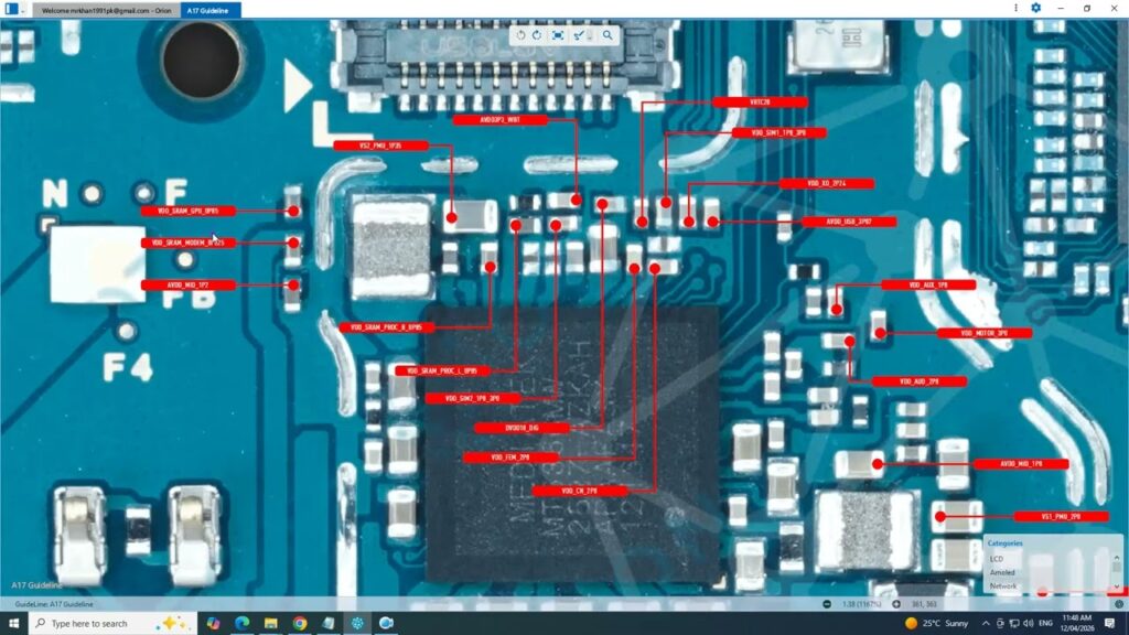 Samsung A17 Dead Solution | Samsung Galaxy A17 Input Output Voltages & Power Fix