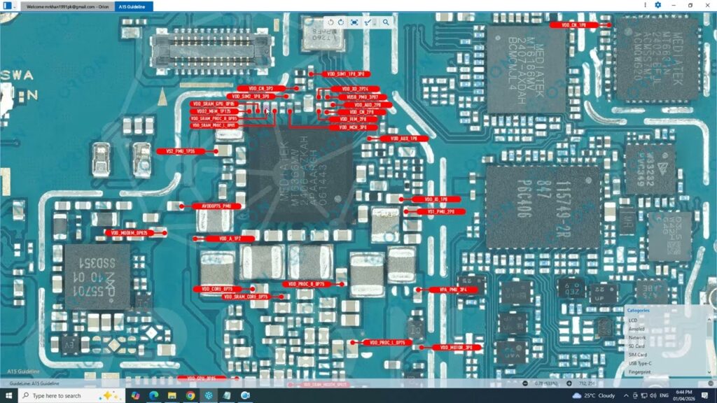 Samsung A15 5G Input Output Voltages Dead Solution