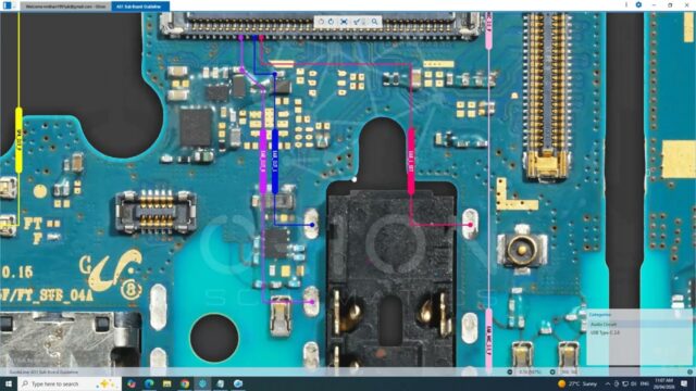 Samsung A51 Charging Port & Audio IC Repair | Sub Board Technical Guide
