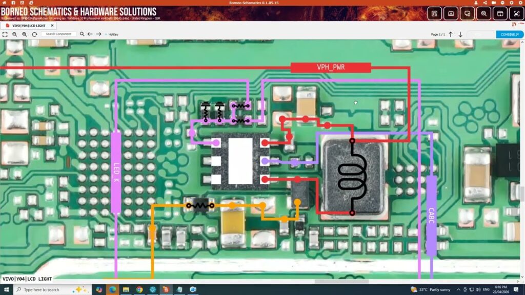 Vivo Y04 LCD Light Solution | Display Backlight IC Repair & Jumper Ways