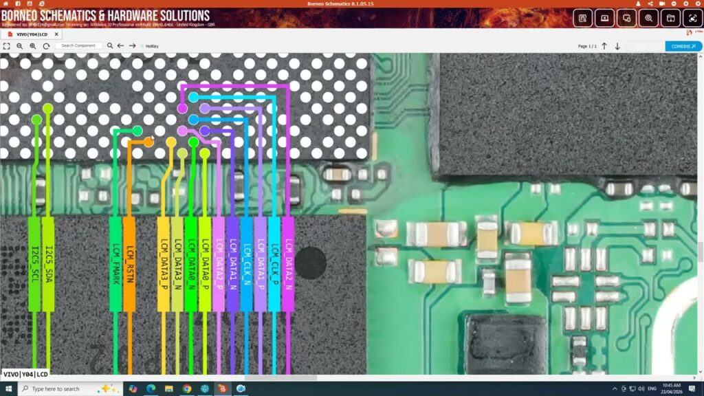 Vivo Y04 LCD Problem Solution | Display Graphics & Backlight IC Repair Ways