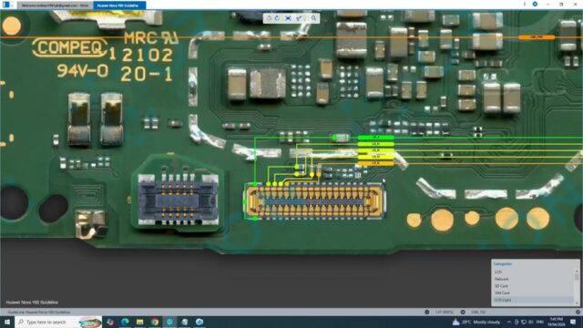 Huawei Nova Y60 Backlight IC Repair | Display Light Section Troubleshooting