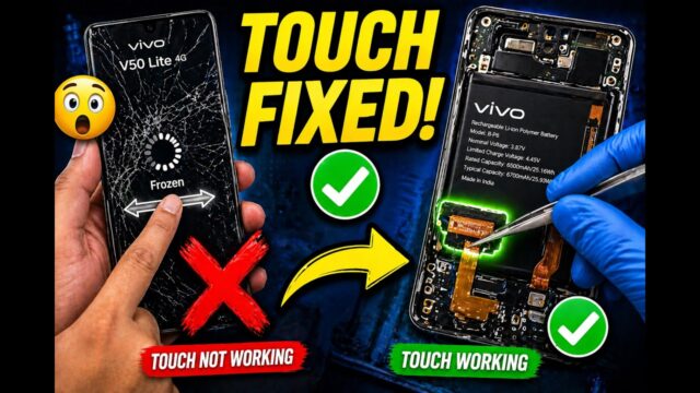 Vivo V50 Lite 4G Touch Screen Problem & 100% Working Solution (Hardware Guide)