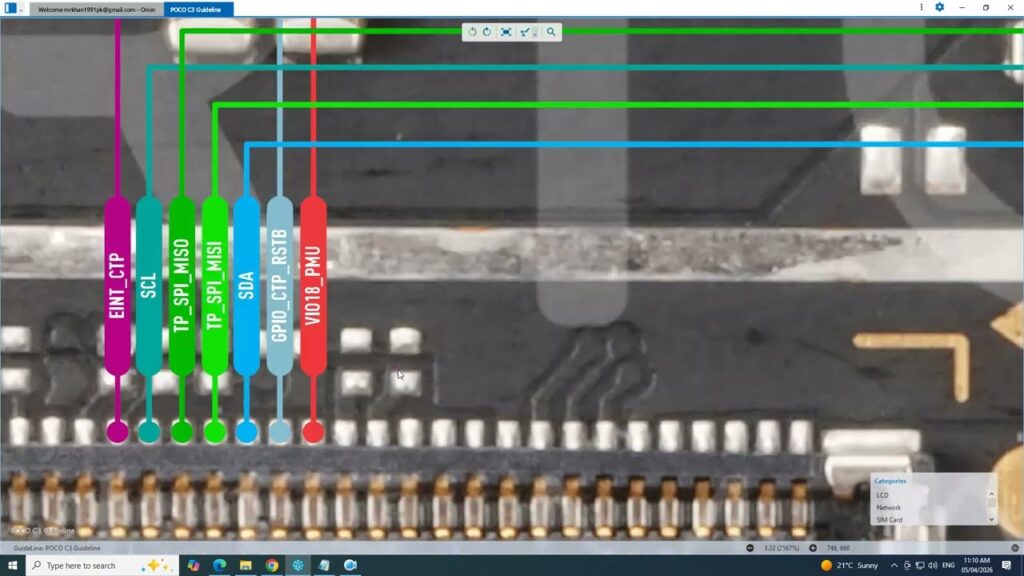 Poco C3 Touch Not Responding Solution — Touch IC Motherboard Fix