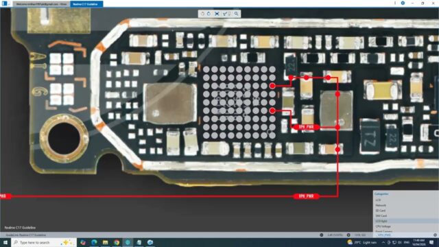 Realme C17 LCD Light Solution | Display Backlight Hardware Repair Guide