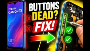 Tecno Camon 12 Power Button & Volume Keys Not Working Fix (100% Working Solution)