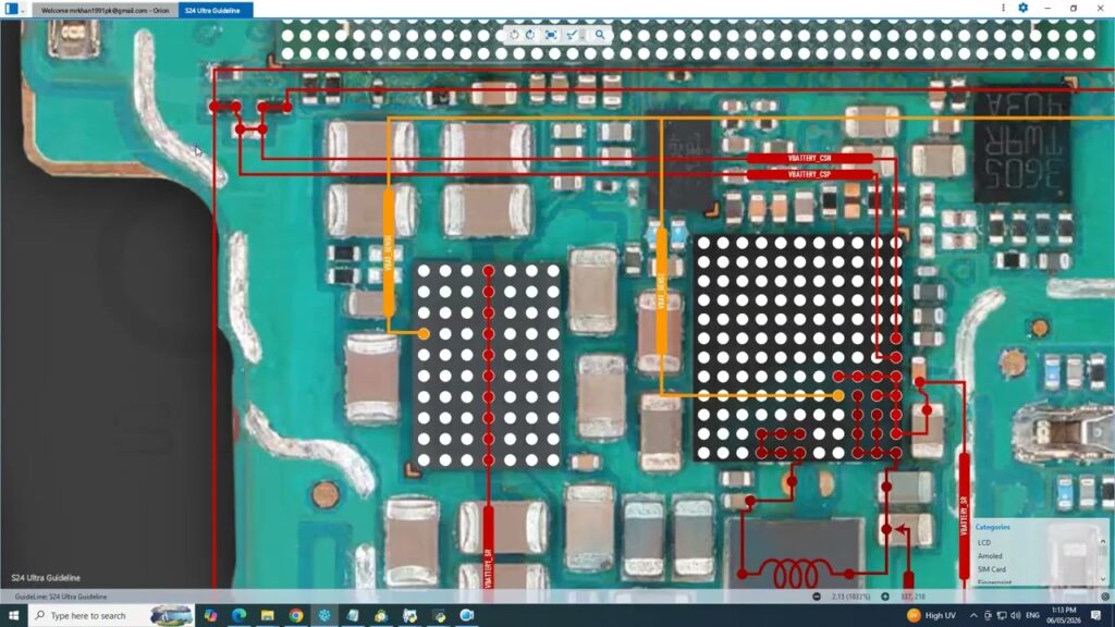 Samsung S24 Ultra Battery Connector Problem – Terminal Ways & Repair Solution