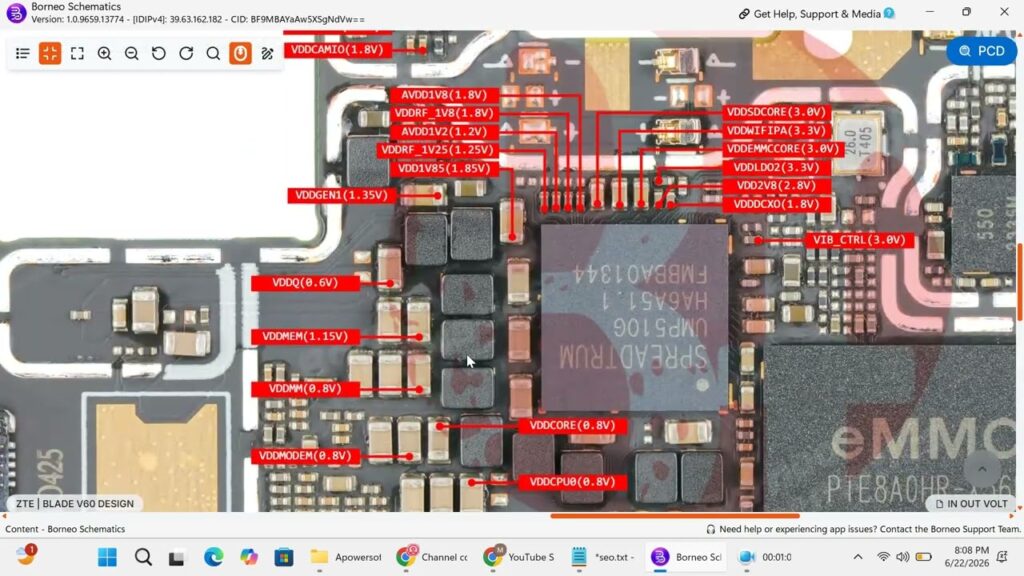 ZTE Blade V60 Input Output Voltages Dead Solution | Power Line Repair Fix 100% Working