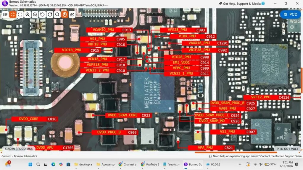 POCO M5s Input Output Voltages & Dead Solution | Power IC Diagnostic Guide