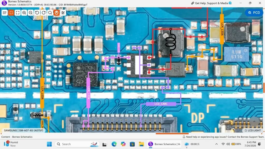 Samsung A07 LCD Light Solution | LCD Backlight Not Working Fix 100%