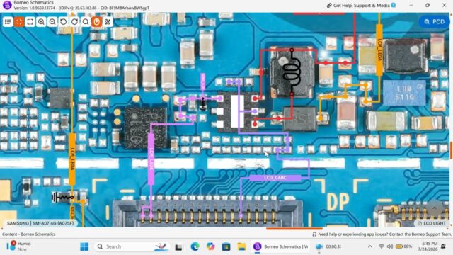 Samsung A07 LCD Light Solution | LCD Backlight Not Working Fix 100%