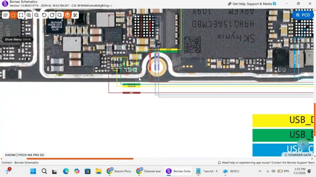 Xiaomi Poco M4 Pro 5G Charging Solution | Charging Not Working Fix | USB Charging Repair