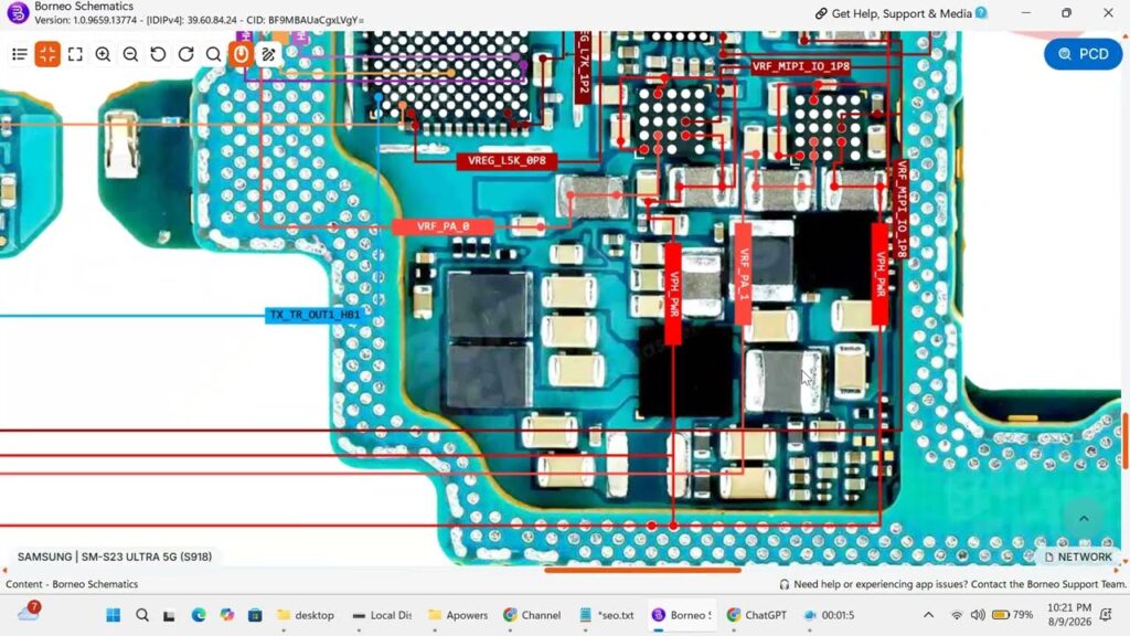 Samsung S23 Ultra 5G No Signal Fix | Cellular Network & Baseband/RF IC Repair Solution
