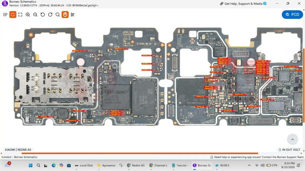 Redmi A5 Dead Solution | Input Output Voltage Testing & Motherboard Repair