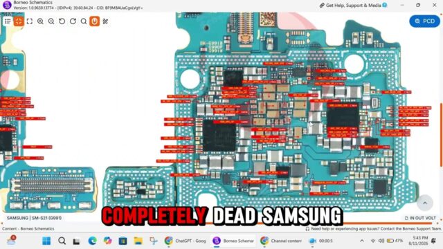Samsung S21 Dead Solution | Input Output Voltage Testing & Motherboard Repair
