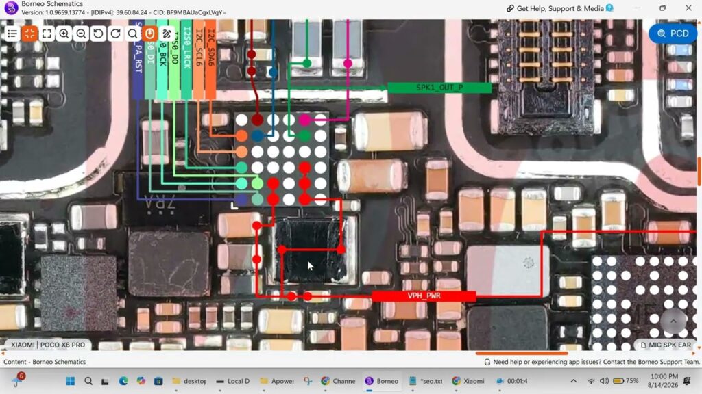 POCO X6 Pro Speaker Ringer Problem Solution | IC Speaker No Sound Repair