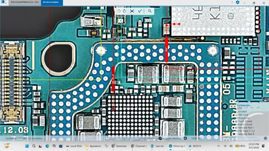 Samsung S20 Ultra 5G WiFi Bluetooth GPS Problem Solution | Network IC Repair