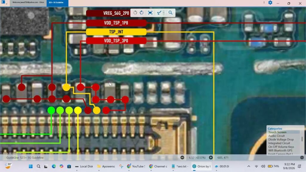 Samsung S23+ 5G Touch Problem Solution | Touch Screen Not Working Fix