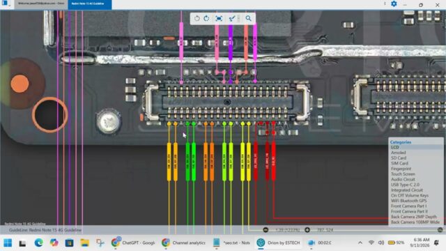 Redmi Note 15 4G Graphics Light LCD Problem Solution | Display Repair