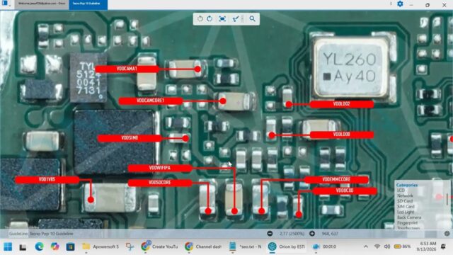 Tecno Pop 10 Dead Problem Solution | Input Output Voltage Checking & Repair