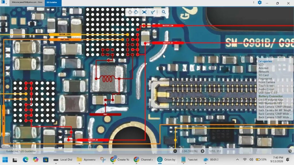 Samsung S20 Battery Connector Problem Solution | No Power & Charging Issue Repair