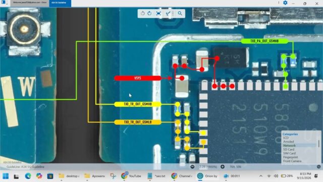 Samsung A34 5G Network Problem Solution | No Signal & Network Repair