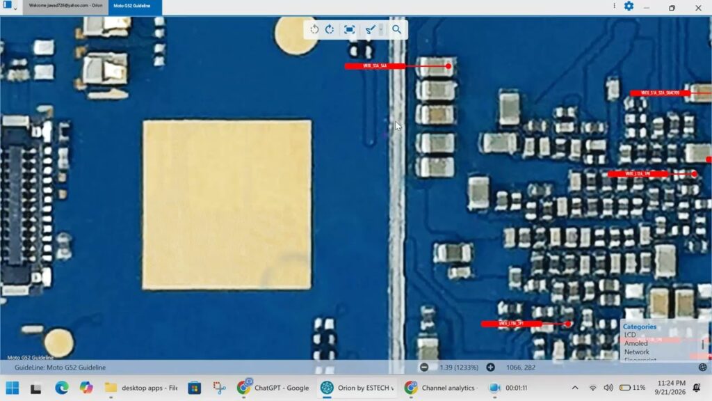Motorola G52 Input Output Voltages | Dead Solution | Motherboard Voltage Check