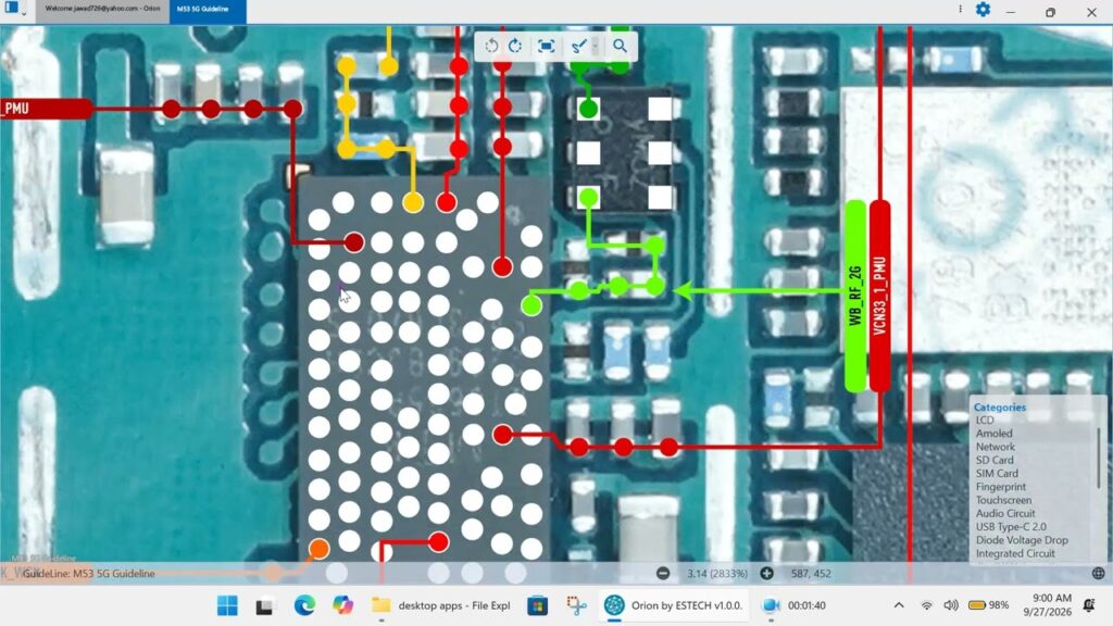 Samsung M53 5G WiFi Bluetooth GPS Problem Solution | Network IC Repair