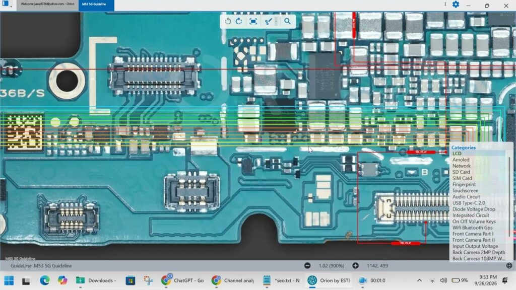 Samsung M53 5G LCD Problem Solution | Display Not Working Repair | SM-M536B