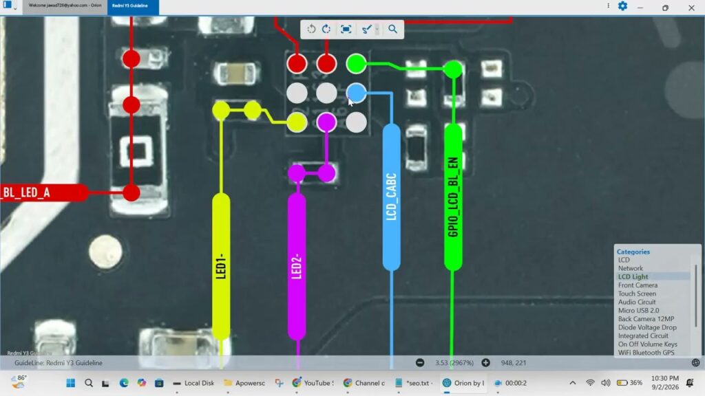 Redmi Y3 LCD Light Problem Solution | Backlight Not Working | Full Repair