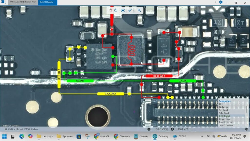 Xiaomi Redmi 13X LCD Light Problem Solution | Backlight Repair