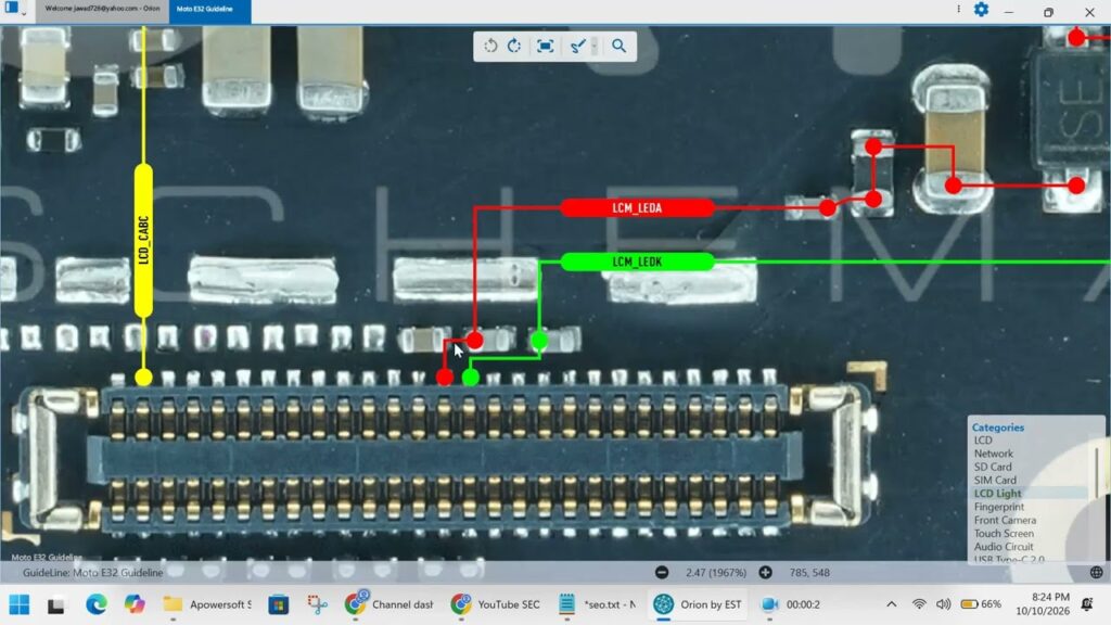 Motorola Moto E32 LCD Light Problem Solution | Display Backlight Repair