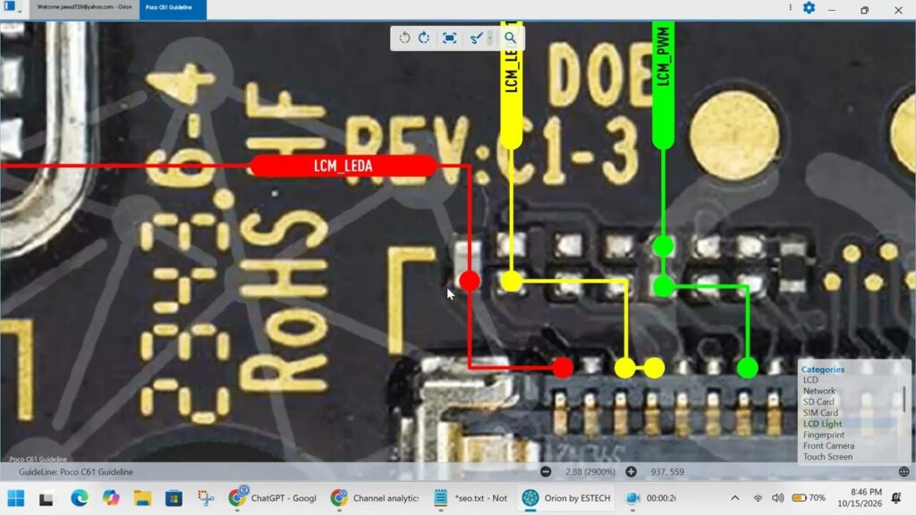 POCO C61 LCD Light Solution | Display Backlight Problem Repair