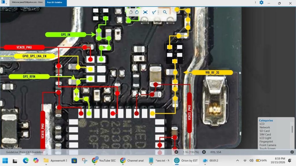 POCO C61 WiFi Bluetooth GPS Problem Solution | Complete Repair