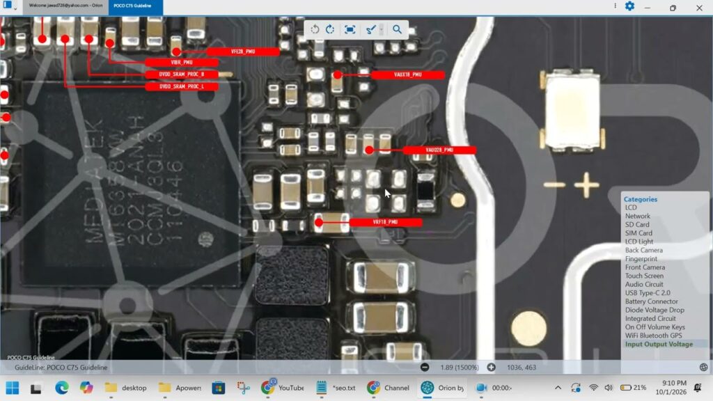 POCO C75 Dead Solution | Input Output Voltages & Power Line Troubleshooting