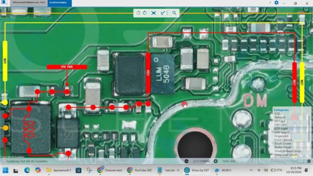 Infinix Hot 60i LCD Light Problem Solution | Backlight Repair