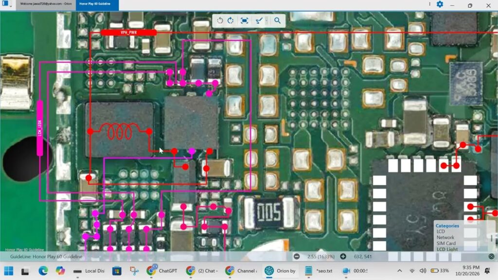 Huawei Honor Play 60 LCD Light Solution | Display Backlight Repair