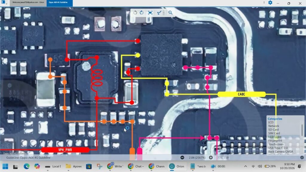 OPPO A6x 4G LCD Light Solution | Display Backlight Repair