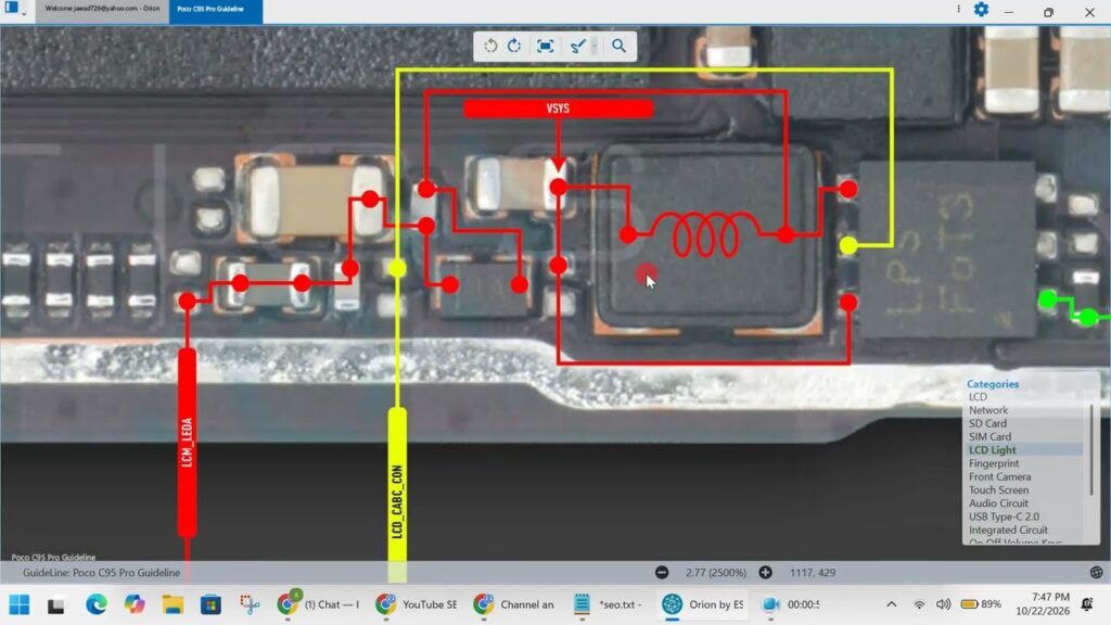 POCO C95 Pro LCD Light Solution | Display Backlight Problem Repair